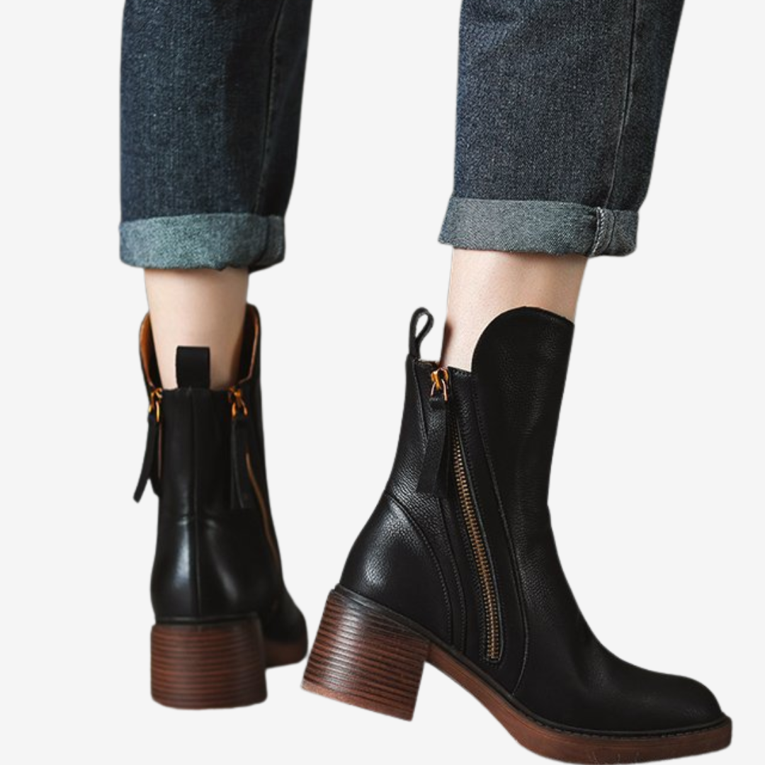 Calista™ Zippée à Bloc Talon