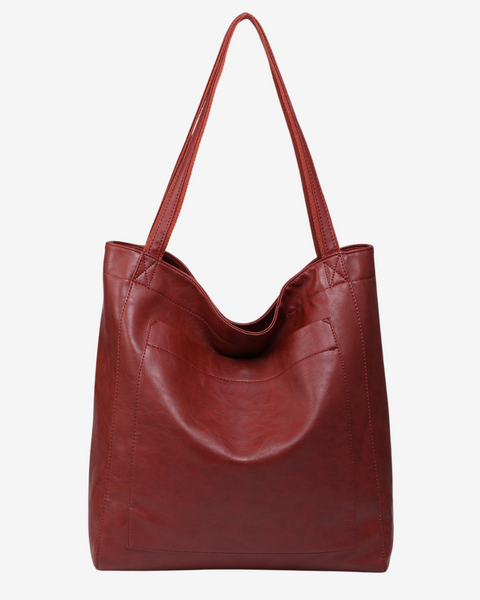 Evelyne™ Cabas en Cuir Vintage