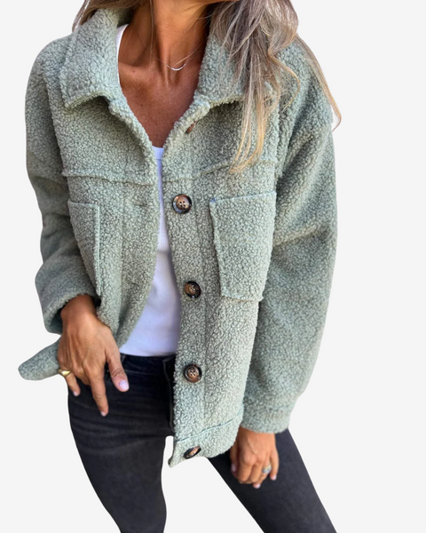 Liné™ Veste en Velours Côtelé