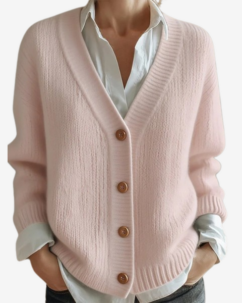 Merlin™ Cardigan Doux à Boutons