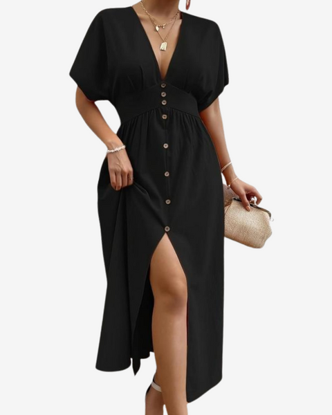 Serena™ Robe à Fente Élégante