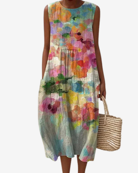 Éline™ Midi Bohème Fleurie