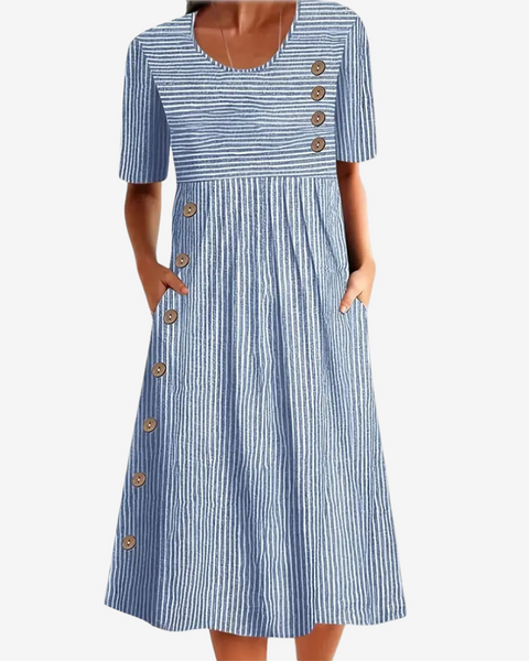 Liora™ Midi Rayée Rétro