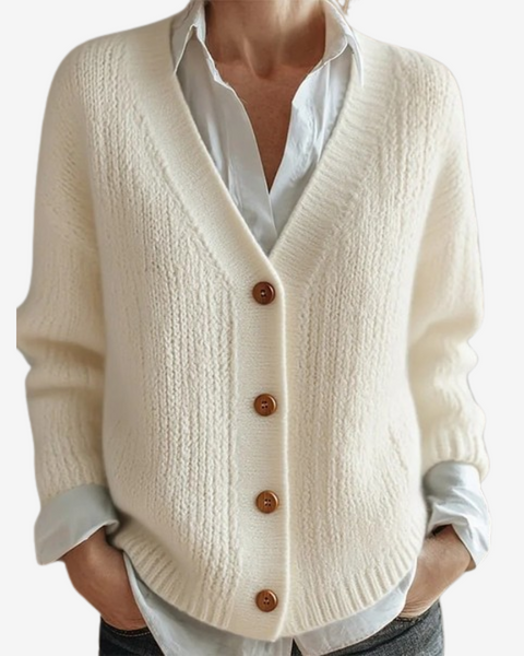 Merlin™ Cardigan Doux à Boutons