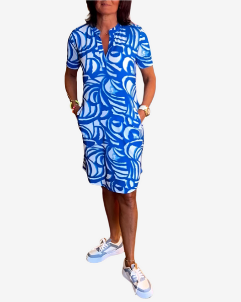 Mettea™ Midi Imprimé Vague