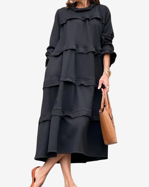 Lauren™ Robe Midi à Volants
