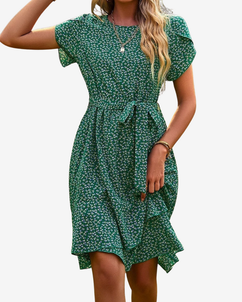 Noéva™ Midi à Imprimé Fleuri