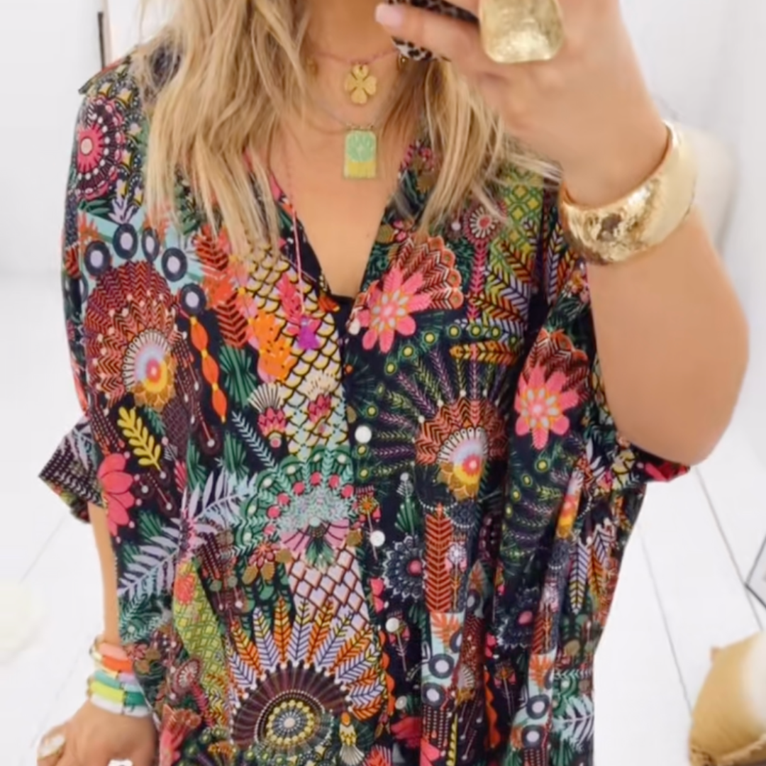 Chemise Patchwork Fabiola™