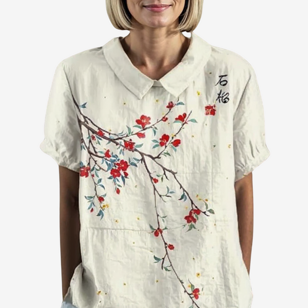 Blouse Amélie™ Vintage en Lin