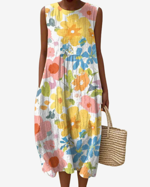 Éline™ Midi Bohème Fleurie