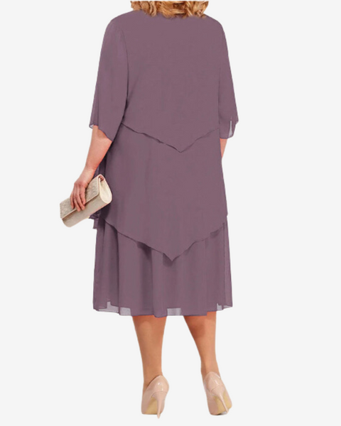 Joséphine™ Robe à Col Rond