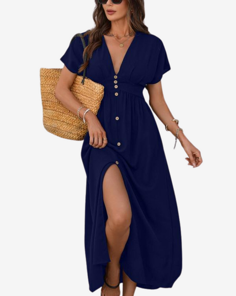 Serena™ Robe à Fente Élégante