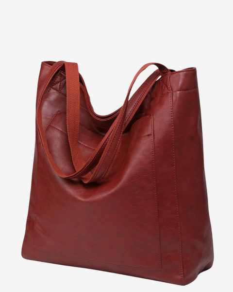 Evelyne™ Cabas en Cuir Vintage