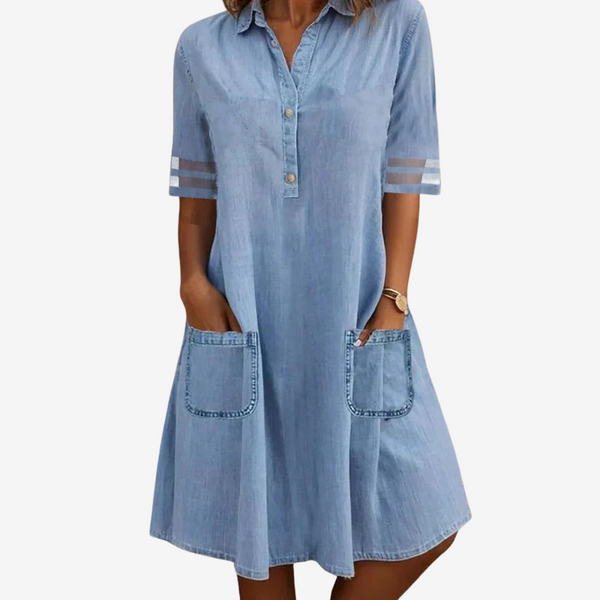 Ysée™ Robe Indigo décontractée