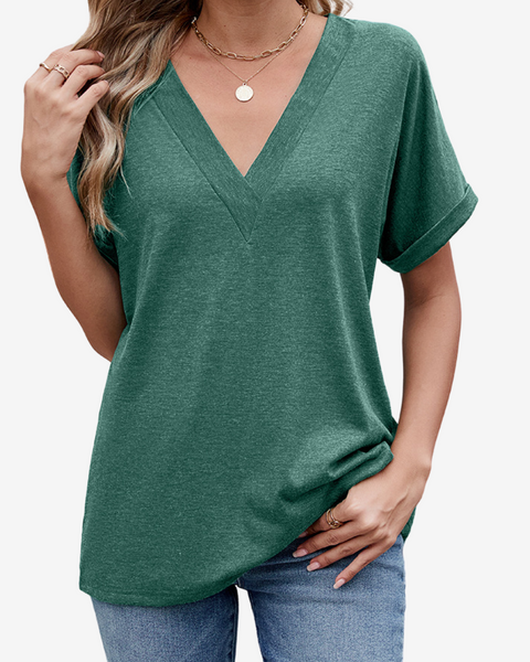 Giselle™ Col en V décontracté