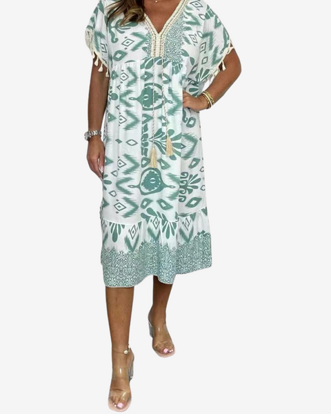 Solina™ Midi Bohème Imprimée