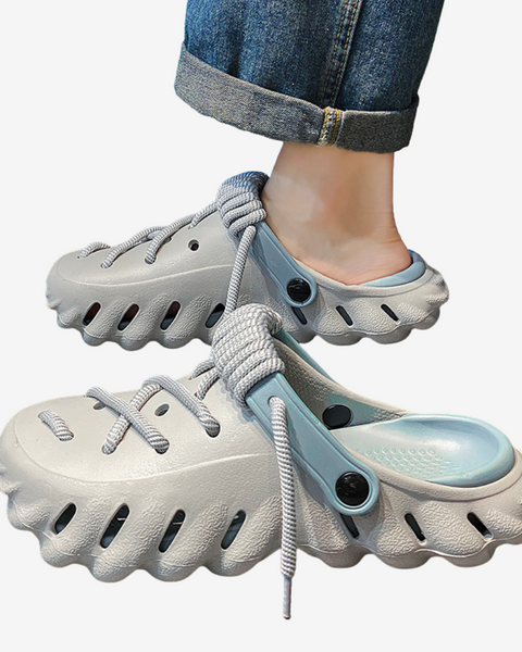 Amarine™ Sabots Tendance à Lacets