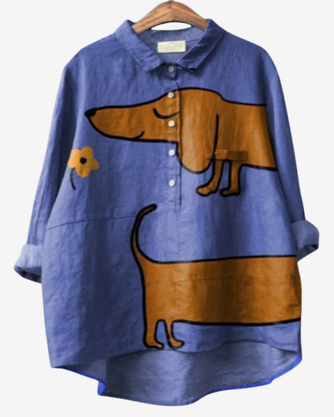 Félicie™ Chemise à Motif Animalier