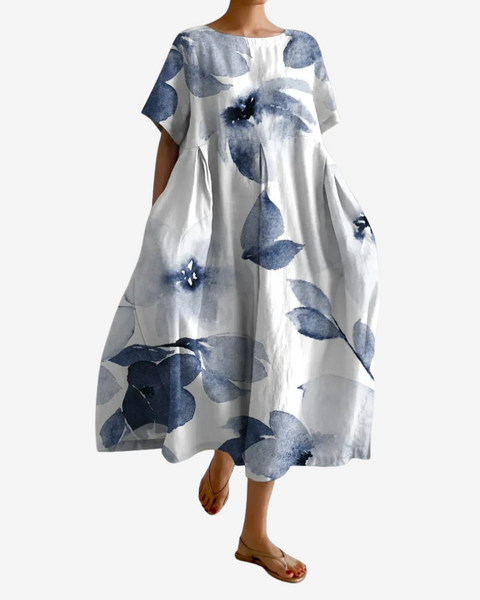 Robe Ample Fleurie Liora™