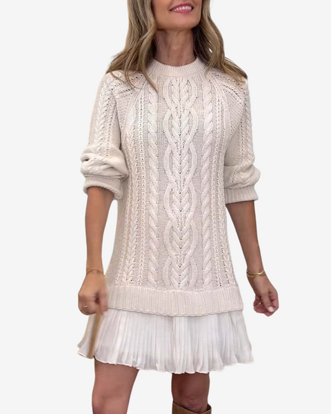 Gaëlle™ Robe Pull en Maille