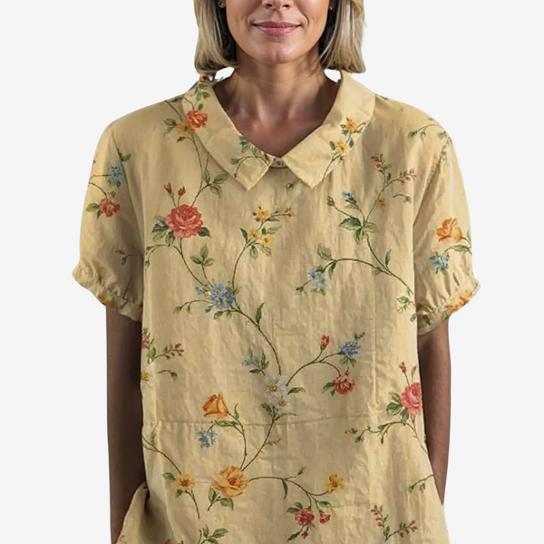 Blouse Amélie™ Vintage en Lin