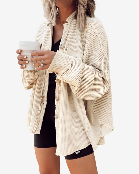 Claudine™ Chemise Côtelée