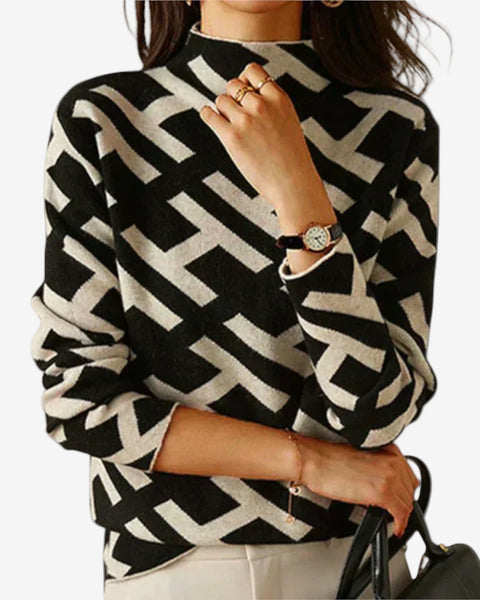 Sivera™ Géométrique Élégant