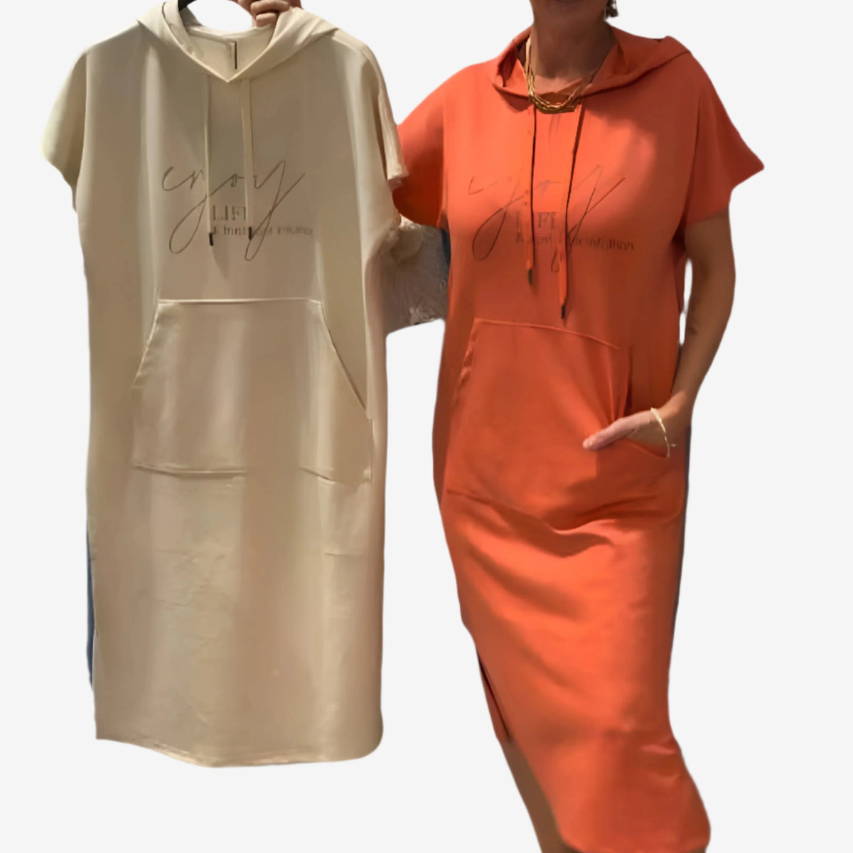 Robe à capuche Kaia™