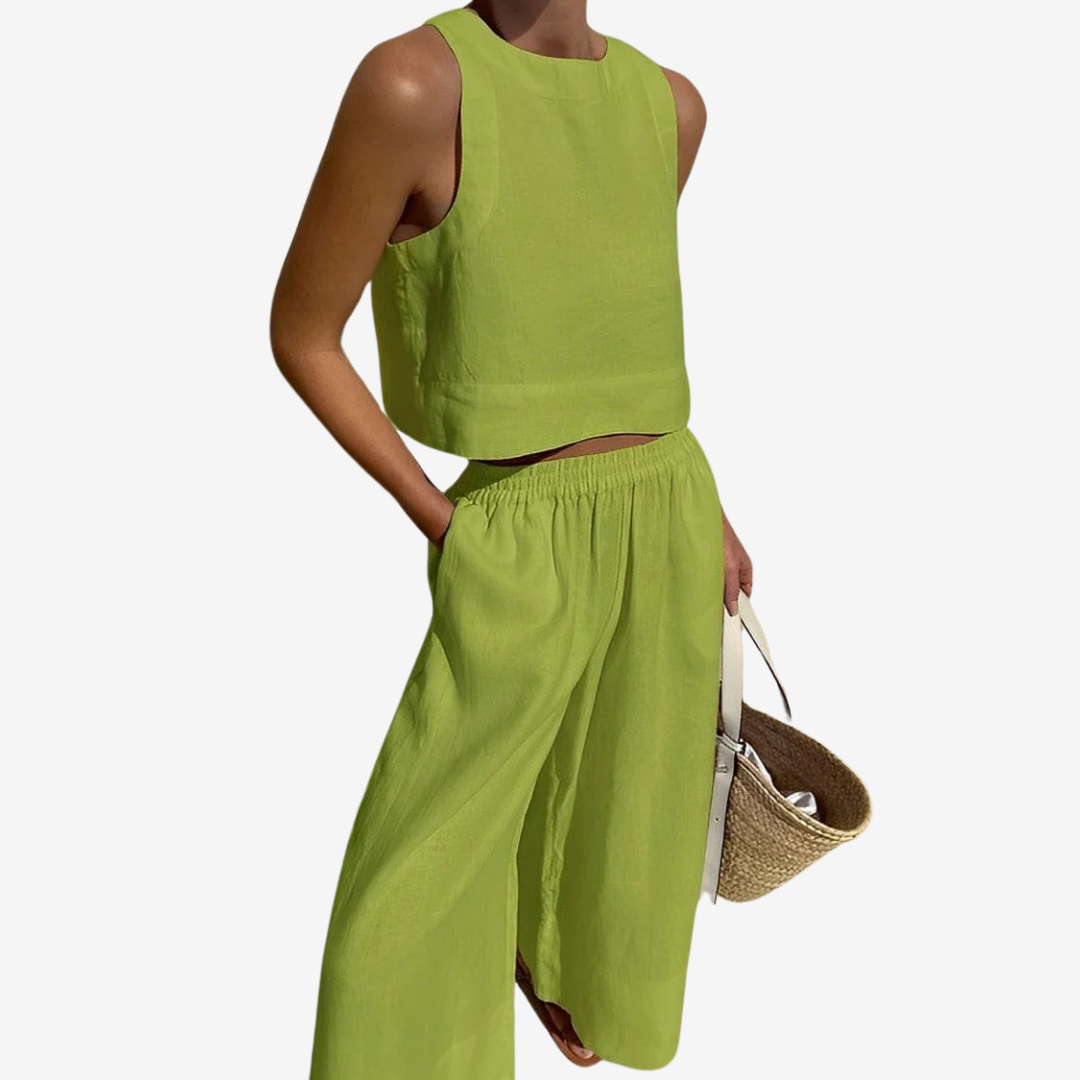 Léane™ Ensemble Estival Minimaliste