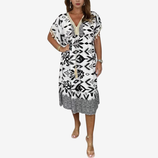 Solina™ Midi Bohème Imprimée