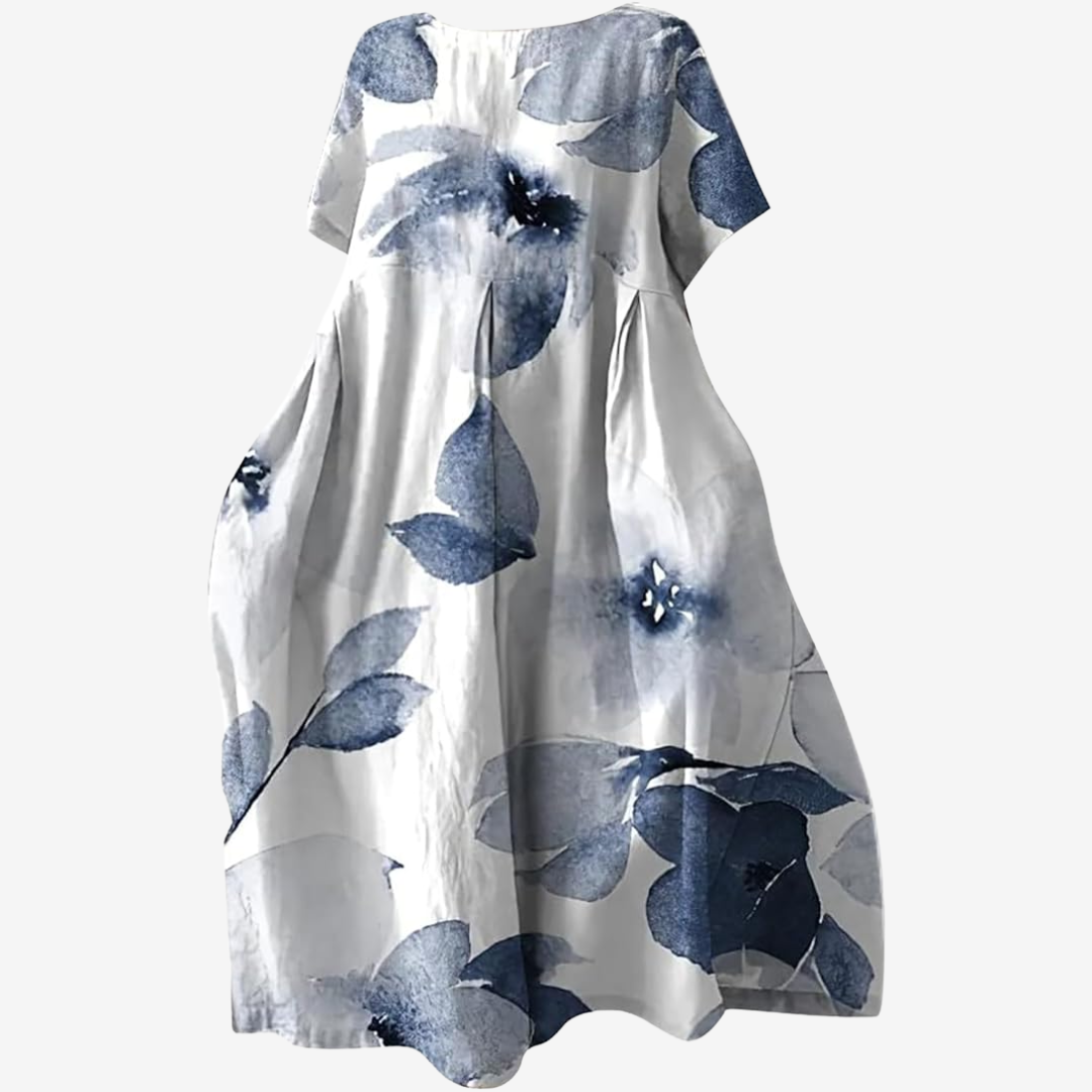 Robe Ample Fleurie Liora™