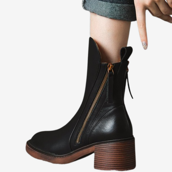 Calista™ Zippée à Bloc Talon