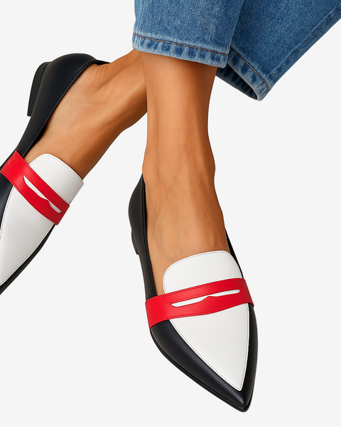 Valerie™ Mocassins Bicolores