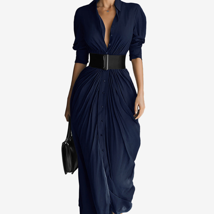 Kalisha™ Robe à Manches Longues