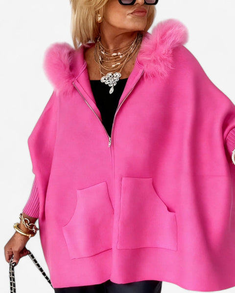 Sophie™ Manteau en Fausse Fourrure