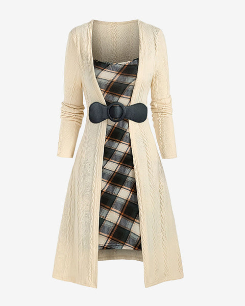 Ela™ Robe Pull Avec Détails