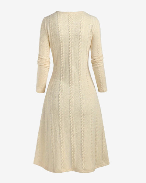 Ela™ Robe Pull Avec Détails