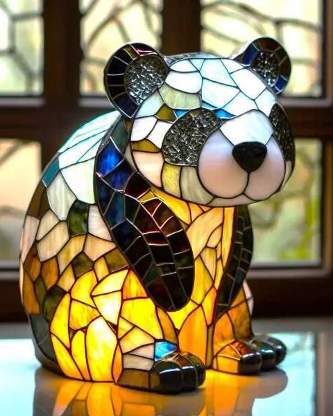 Rex - Lampe En Verre Multicolore