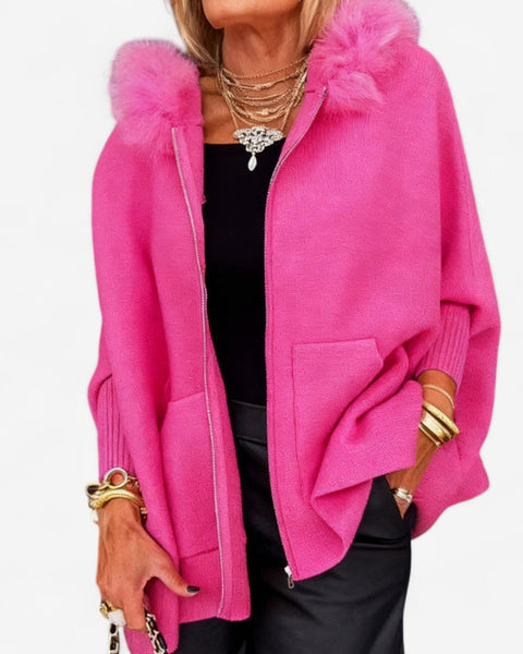 Sophie™ Manteau en Fausse Fourrure