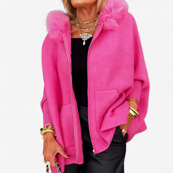 Sophie™ Manteau en Fausse Fourrure