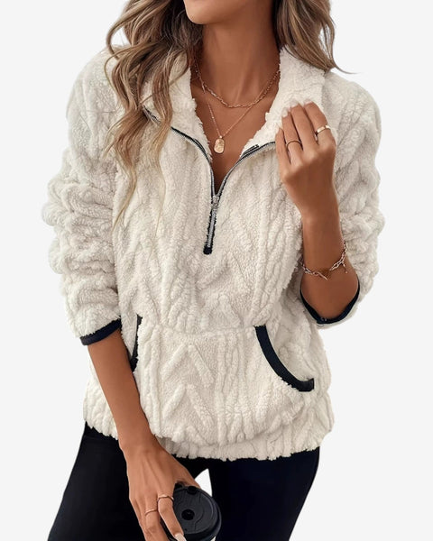 Annie™ Gilet Zippé Douillet
