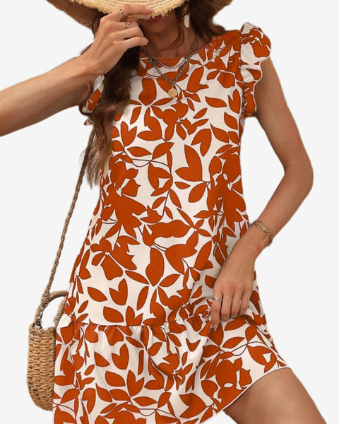 Armelia™ Robe Feuilles Fraîches