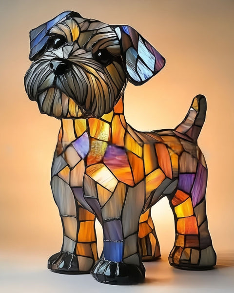 Pierre - Lampe En Verre Multicolore