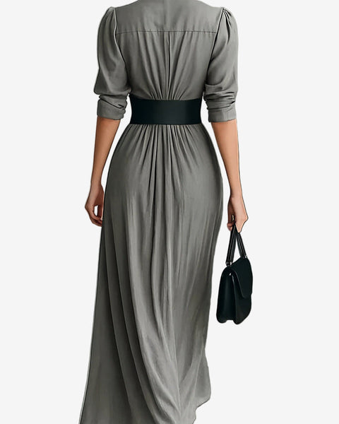 Kalisha™ Robe à Manches Longues