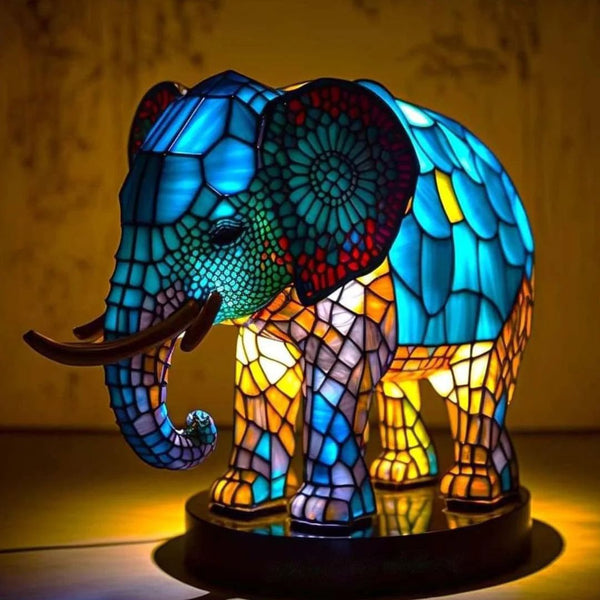 Alice - Lampe En Verre Multicolore