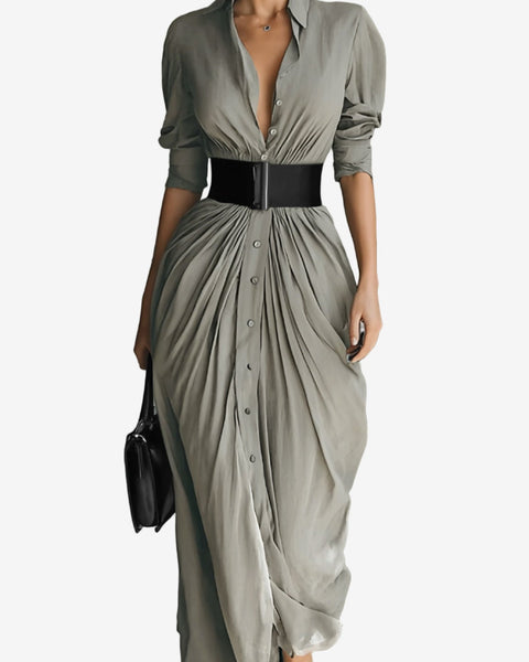 Kalisha™ Robe à Manches Longues