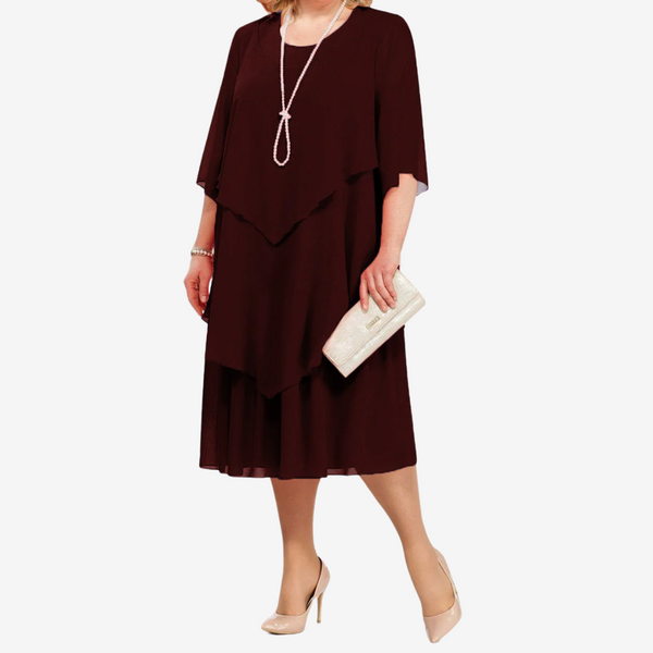 Joséphine™ Robe à Col Rond