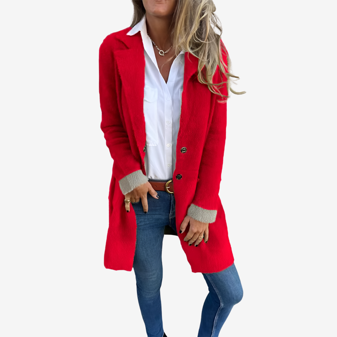 Martine™ Cardigan Long en Maille