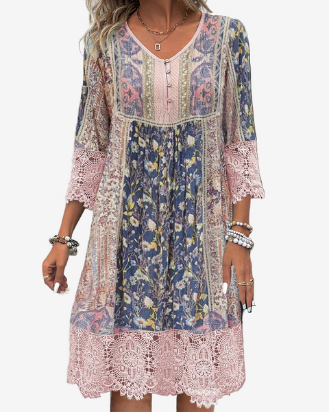 Lunine™ Midi Imprimés Vintage