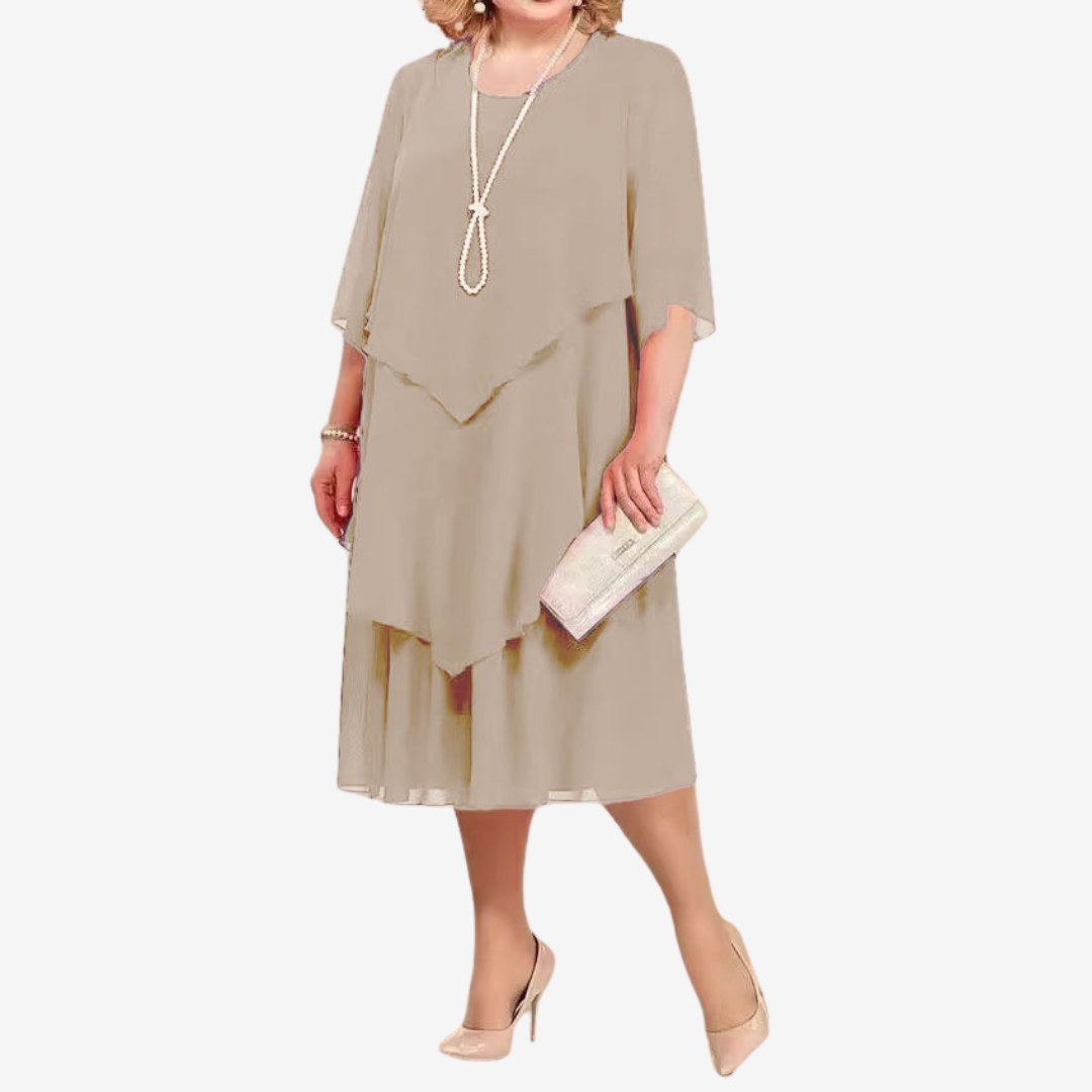 Joséphine™ Robe à Col Rond